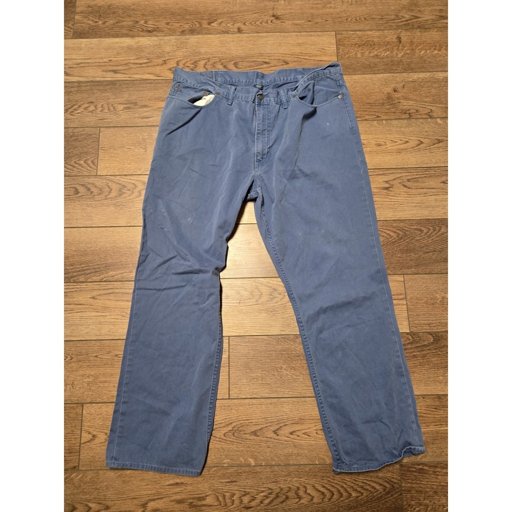 Polo Ralph Lauren Jeans Mens 42x30 Blue Denim Straight Leg Five Pocket Pants